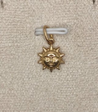 Colgante Sol Oro 18K