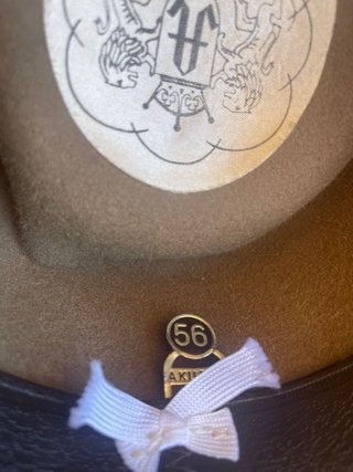 Cappello Akubra Cattleman Tg 56 Marrone