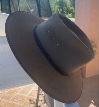 Cappello Akubra Cattleman Tg 56 Marrone