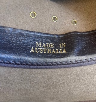 Cappello Akubra Cattleman Tg 56 Marrone