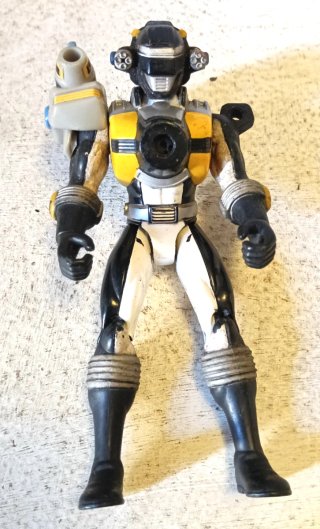 Power Ranger Negro Operation Overdrive Bandai