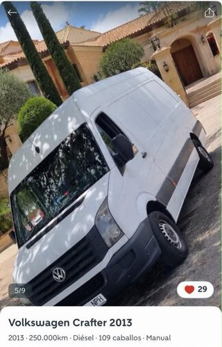 Volkswagen Crafter 2013