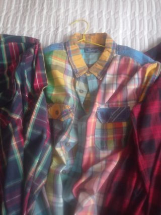 Camisas Pull&Bear, Authéntic, Desigual,Zara