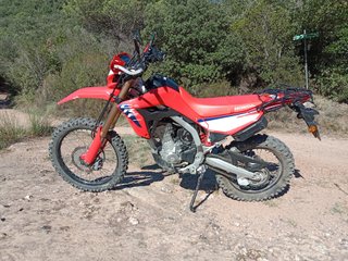Honda CRF 300 L 2025 Roja/Blanca