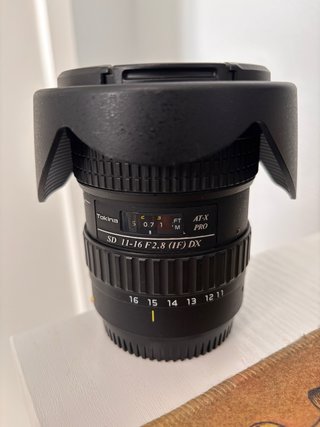 Tokina AT-X Pro DX 11-16mm f/2.8 Objetivo