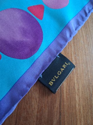 Foulard in pura seta Bulgari
