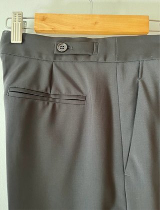 Pantalón de traje Massimo Dutti azul marino
