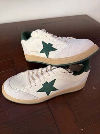 Golden Goose Ball Star Verde Blanco Talla 43