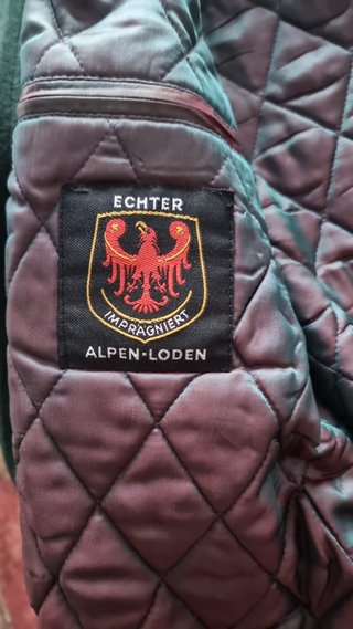 Abrigo Lord Alpen-Loden Lana Vintage