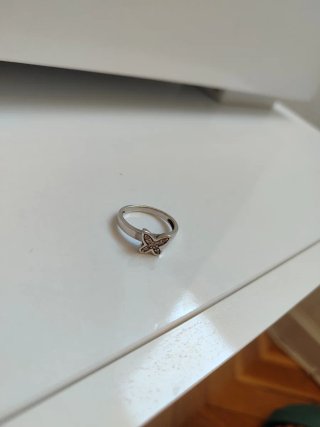 Anillo Plata Mariposa
