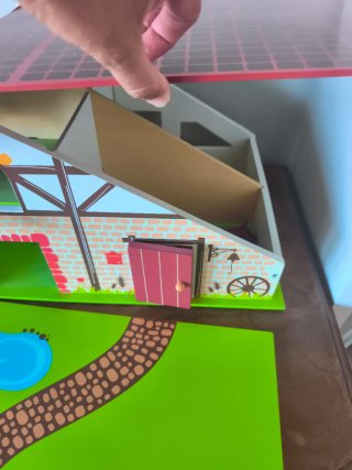 Granja de madera para niños