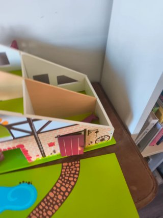 Granja de madera para niños