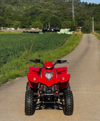 Kymco KXR 250 Quad Rojo