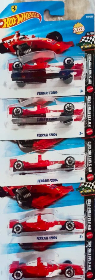 Hot Wheels Ferrari F2004 2026 173/250