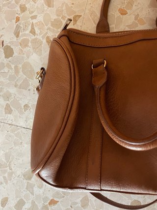 Bolso marrón Stradivarius mano/bandolera