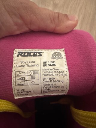 Patines Rosas para Niña