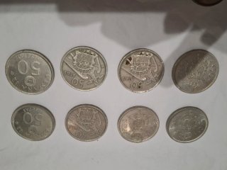 Lote de 26 monedas antiguas de pesatas