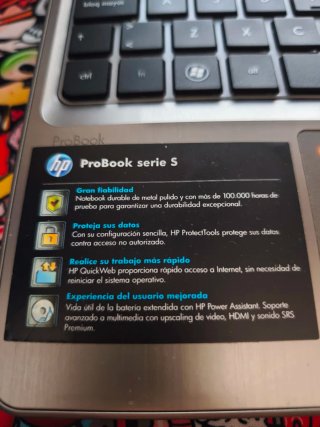 HP ProBook Serie S Intel Core i3 Windows 7