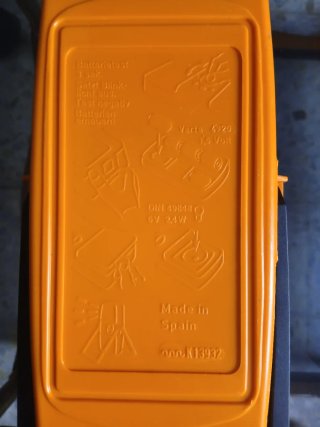 Baliza Hella 2002 Europa Naranja