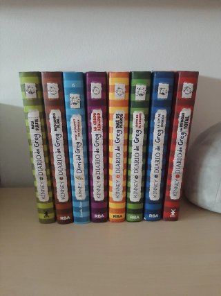 Libros Diario de Greg.