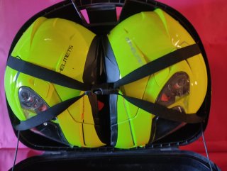 Maleta Moto para 2 Cascos