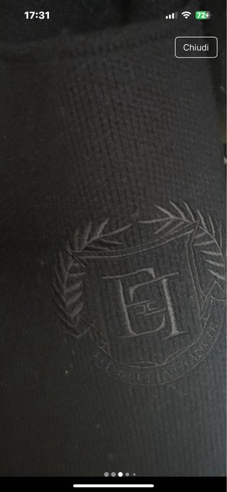Cappotto lungo nero