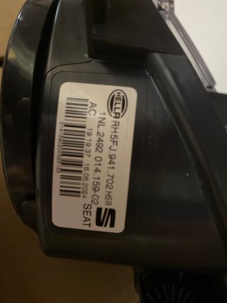 Faro Antiniebla VW 5FJ941702