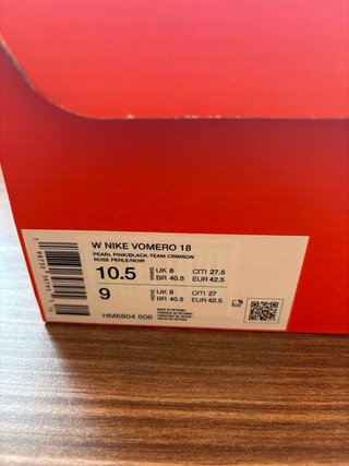 Nike Vomero 18 Talla 42.5