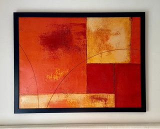 Cuadro IKEA HALLARYD Modern light 108x83 cm