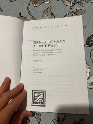 Tecnologie solari attive e passive - Libro