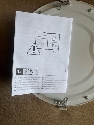 Luz LED Redonda Empotrable