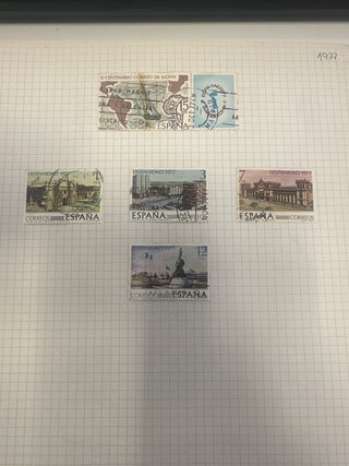Sellos España 1970 a 1978