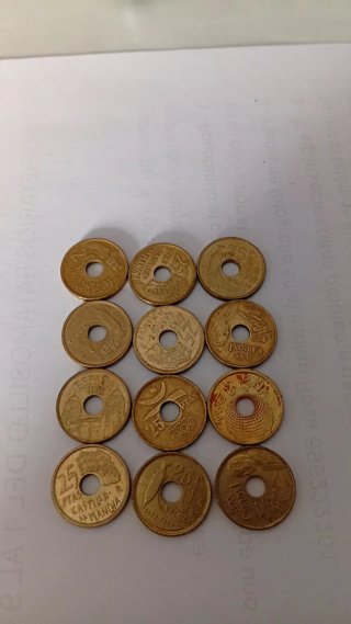 Lote de monedas antiguas