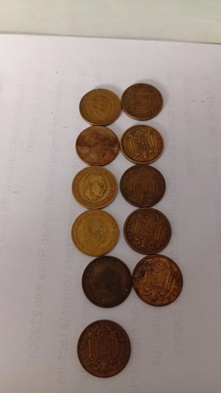 Lote de monedas antiguas