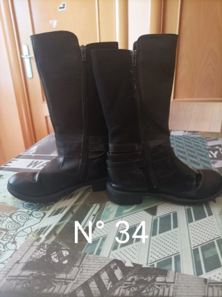 Botas altas negras diferente tallas
