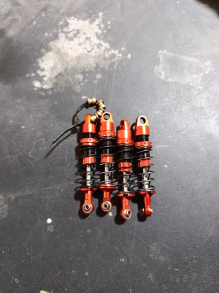 Amortiguadores 70mm RC (4 unidades)