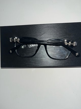 Gafas Chrome Hearts Negras graduables