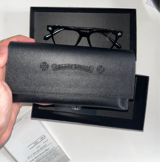 Gafas Chrome Hearts Negras graduables