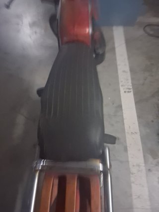 Mobylette SP-95 R Vermelha/Prata