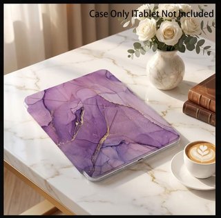 Funda para Tablet diseño mármol con portalápiz