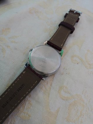 Orologio Timex Uomo Pelle Marrone Oro