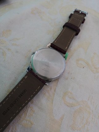 Orologio Timex Uomo Pelle Marrone Oro