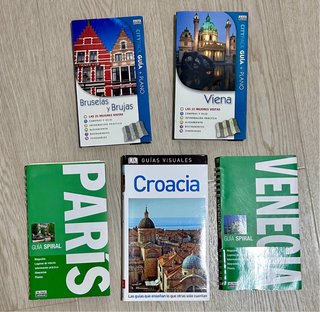 Gías de viaje: Paris, Venecia, Croacia, Viena...