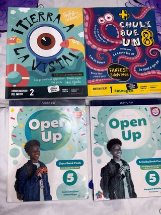 Lote 4 Libros Infantil Edelvives y Oxford