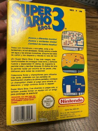 Super Mario Bros 3 - Versione Spagnola