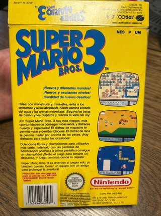 Super Mario Bros 3 - Versione Spagnola
