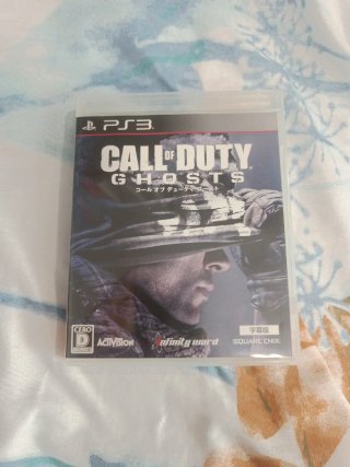 Call of Duty Ghosts PS3 japonés