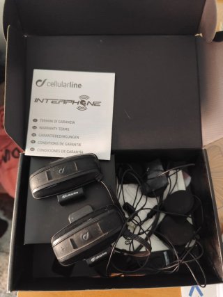 Intercomunicador Casco Moto Cellularline