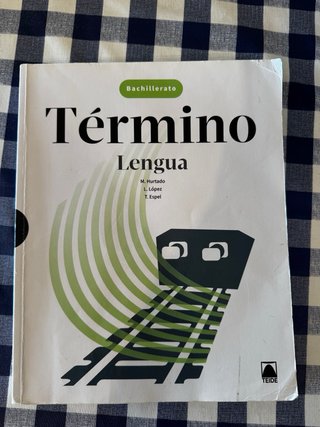 Término, Lengua, Bachillerato