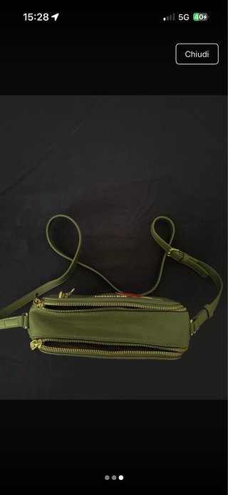 Borsetta Love Moschino Verde Oliva